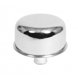 Öleinfülldeckel chrom push in 19mm Ford Mustang 1964 1965 1966 / G3418 66035 4299