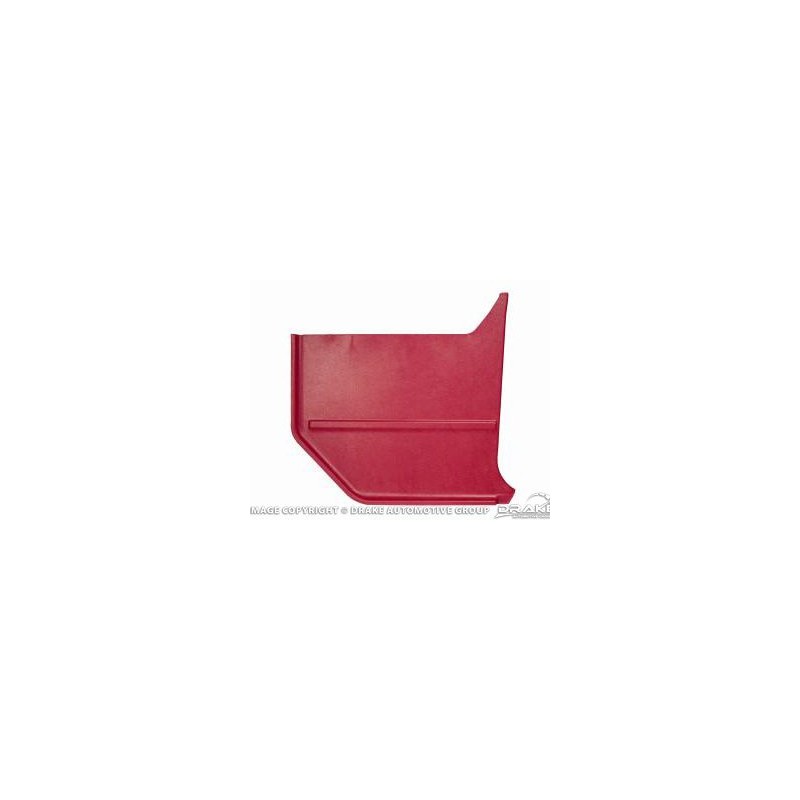 Rivestimento vano piedi pannello kick convertibile rosso 64-66 Rivestimento vano piedi pannello kick convertibile rosso 64-66