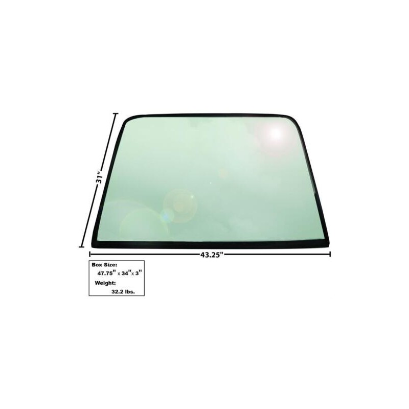 Rear window Fastback (tinted green) 69-70