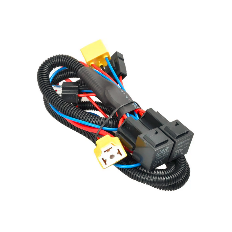 Wiring harness H4 relay headlight 64-73