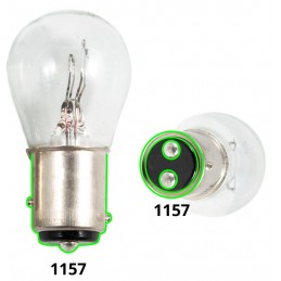 Bombilla (transparente) luces traseras e indicadores 27/8W 64-73