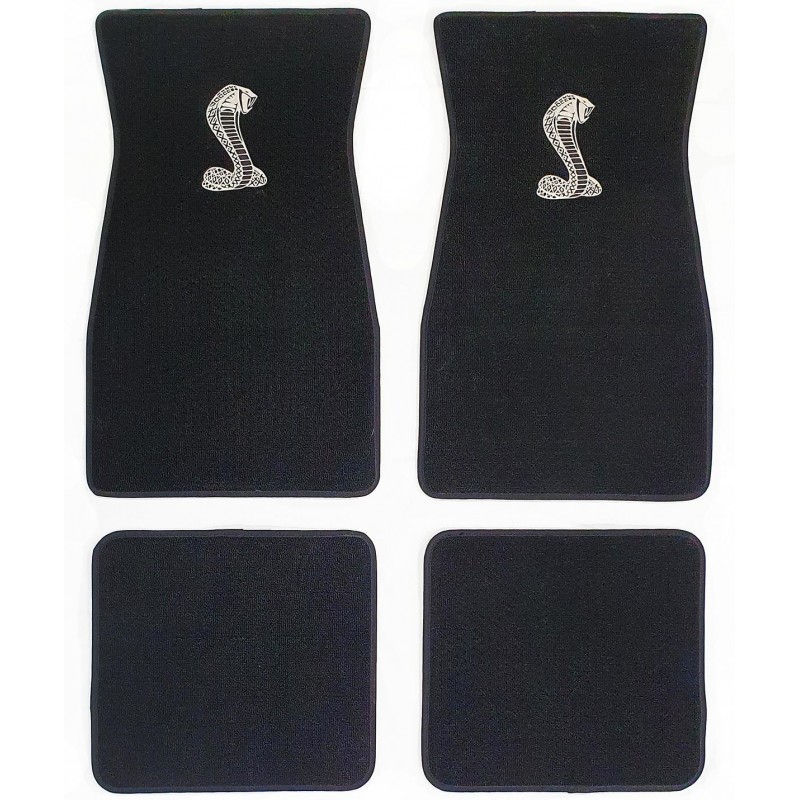 Set tappetini Cobra nero 64-73
