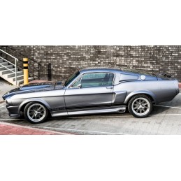 Felgensatz Eleanor Cobra 427 GT500 Halibrand Stil 7" / 8" x 17"