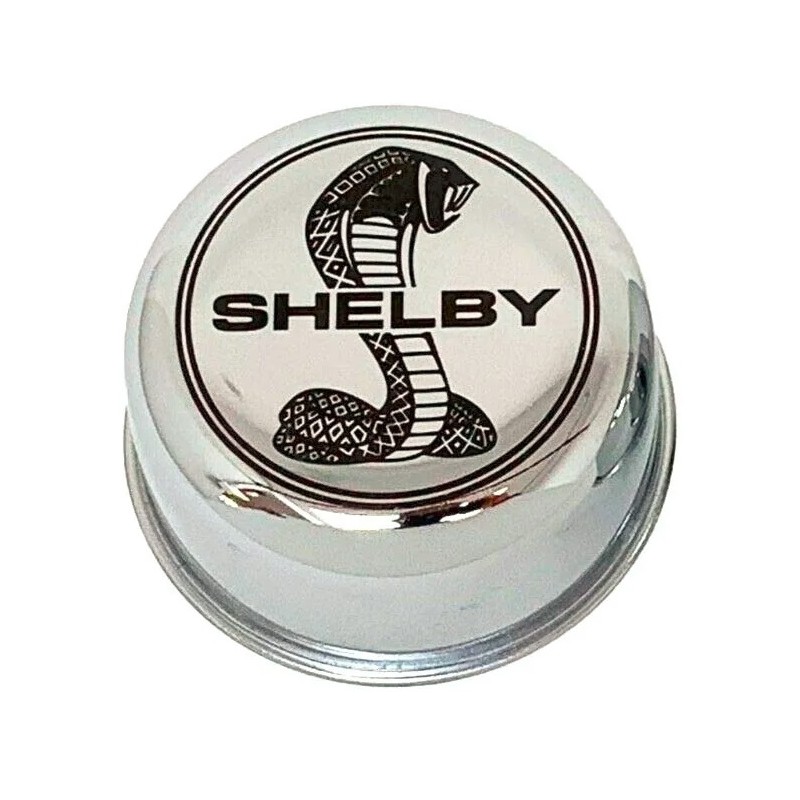 Öldeckel Shelby argento Push in 1"