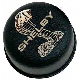 Tappo olio Shelby Snake nero, Mustang 1964-1973