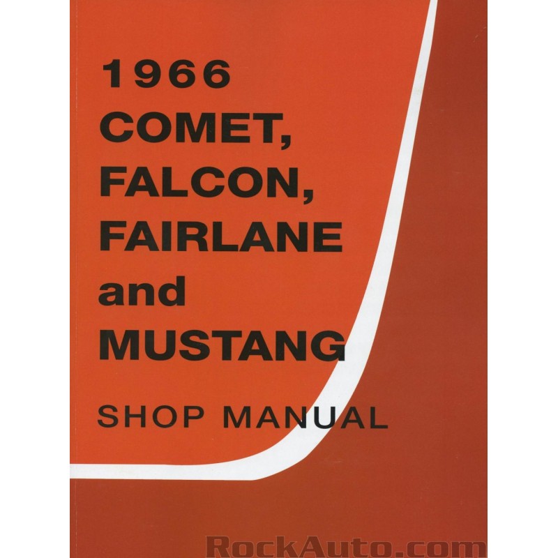 Manual de taller Manual de taller Mustang 1966