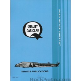 Manuale d'officina Manuale d'officina Mustang 1967