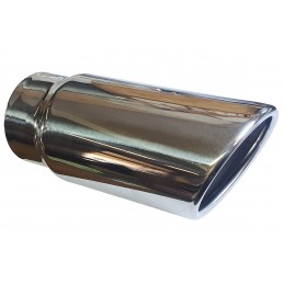 SS Exhaust Tip Slant Rolled...