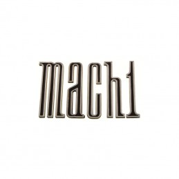 Lettering Mach1 tailgate 70