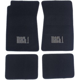 Floor mat set MACH1 black 69-73