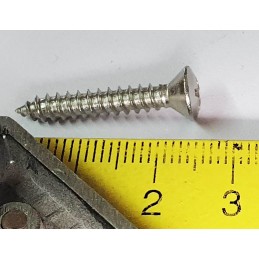 Tornillo lente 4.2x25 cruz 8mm acero inoxidable