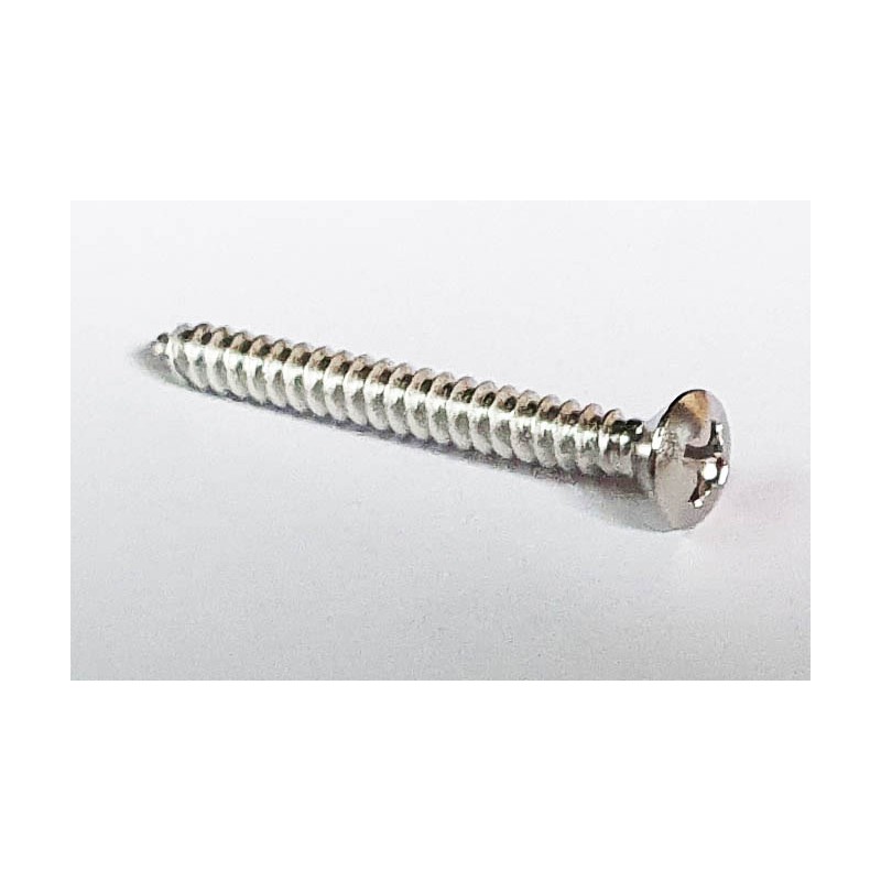 Vis d'objectif 4,2x38 croix 8mm inox