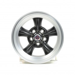 Set di cerchi VN105 Torq-Thrust D nero 7x15" 64-73