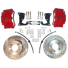 Disc brake conversion kit SN95 Mustang GT slotted 65-73