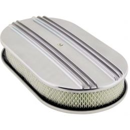 Air filter 15" oval ribbed...