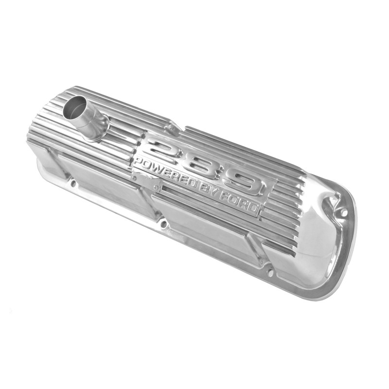 Ventildeckelsatz 289 Aluminium poliert Ford Mustang 1964-1973 / 6A582-289P Ventildeckelsatz 289 Aluminium poliert Ford Mustang 1964-1973 / 6A582-289P