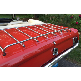 Porte-bagages inox coupé/cabriolet 64-68