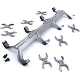 plaque de retenue / guide pour rouleaux poussoir hydraulique 64-73