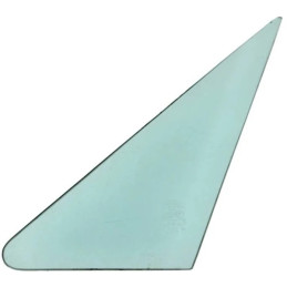 Finestra triangolare in vetro frontale, colorata, destra 64-68