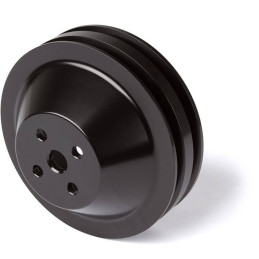 Kit puleggia Alu 2 vie nero 4 fori 289, 302, 351W Underdrive 69-73