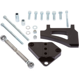 Supporto compressore aria condizionata alluminio nero (289, 302, 351W) 64-73