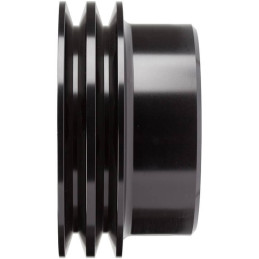 Pulley Billet 2V Crankshaft, Black 3-Bolt (289, 302, 351W) 64-69