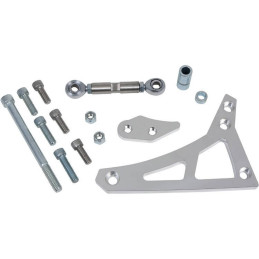 Supporto alternatore alluminio argento (390, 427 e 428 FE) 67-73