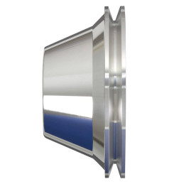 Puleggia pompa acqua alluminio 1 via argento (302, 351W) Underdrive 69-73