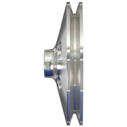 Puleggia servo pompa alluminio argento (351W, 390, 428) 67-73