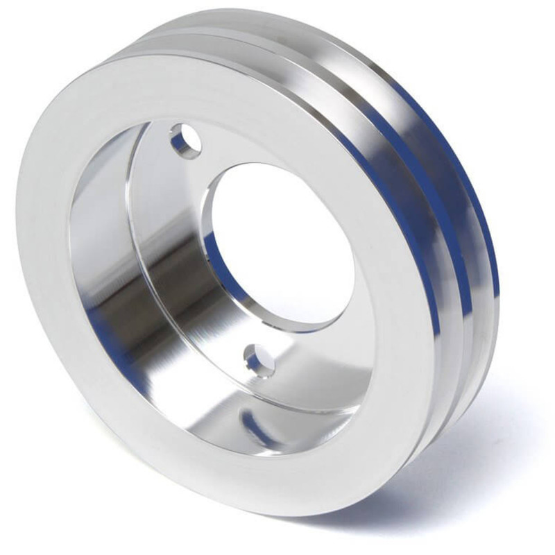 Puleggia albero motore in alluminio 2 vie argento (390, 427 e 428 FE) 67-73 Puleggia albero motore in alluminio 2 vie argento (390, 427 e 428 FE) 67-73