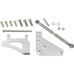 Supporto compressore aria condizionata alluminio argento 351C 69-73