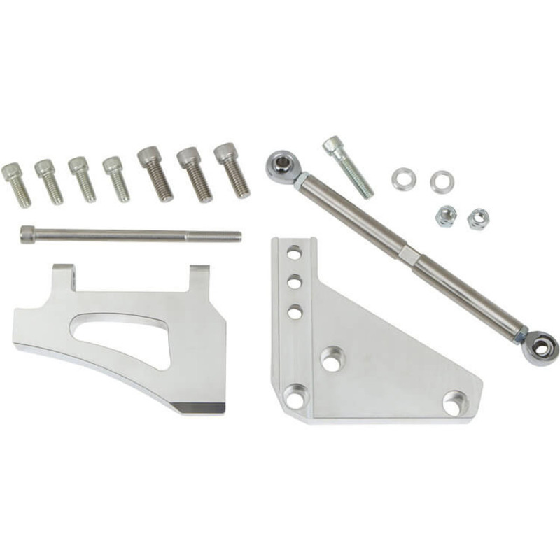 Supporto compressore aria condizionata alluminio argento 351C 69-73 Supporto compressore aria condizionata alluminio argento 351C 69-73