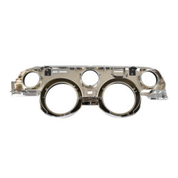 Instrument bezel with woodgrain finish 68