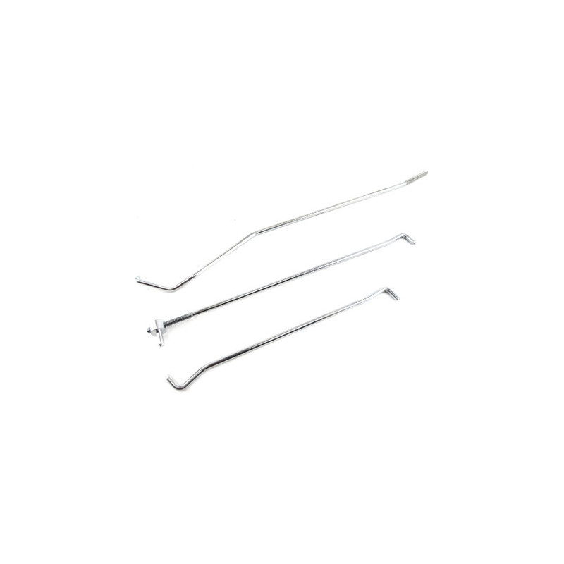 3 Pieces door lock rods, RH 67-68 3 Pieces door lock rods, RH 67-68