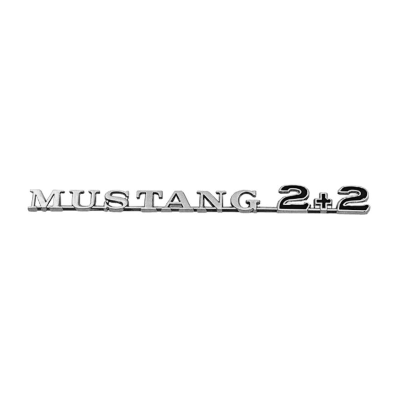 Emblem fender Fastback Mustang 2 + 2 65-66 Emblem fender Fastback Mustang 2 + 2 65-66