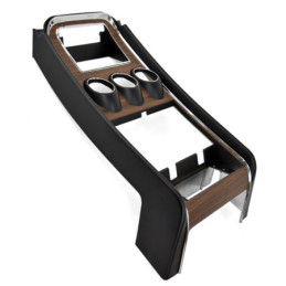 Armaturenbrett Mittelteil Deluxe Holzoptik (m. Instrumenten) 71-73