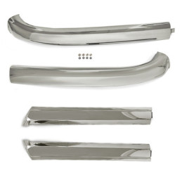 Windshield Molding Top and Pillar Set Convertible 64-68