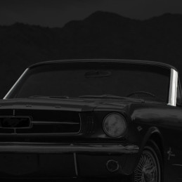 Zierleisten Frontscheibe Cabrio seitlich 64-68