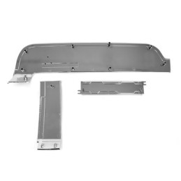 Deluxe dash panels (with Woodgrain, 3 piece) 68