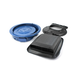 Short shaker air cleaner assy (390/428/351W) 69-70