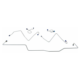 Lineas de freno delantero para frenos de tambor hasta 02/67