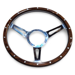 Wooden steering wheel in the Eleanor style 14 "65-73