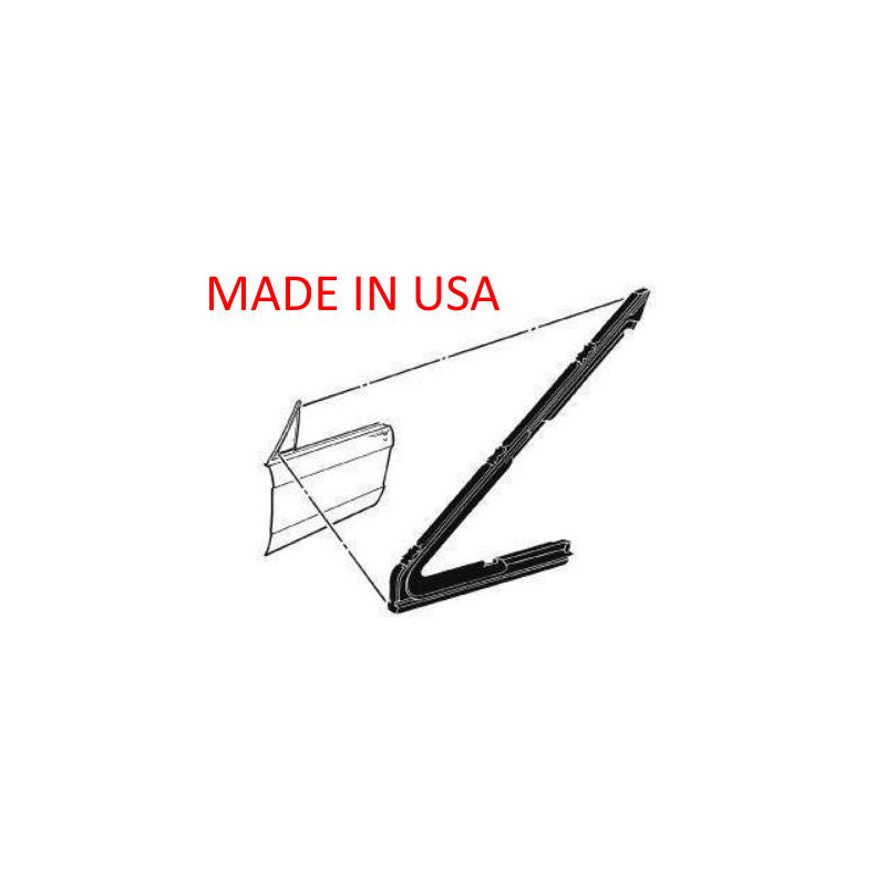 Finestra triangolare della poesia anteriore a sinistra, USA 64-66 Finestra triangolare della poesia anteriore a sinistra, USA 64-66