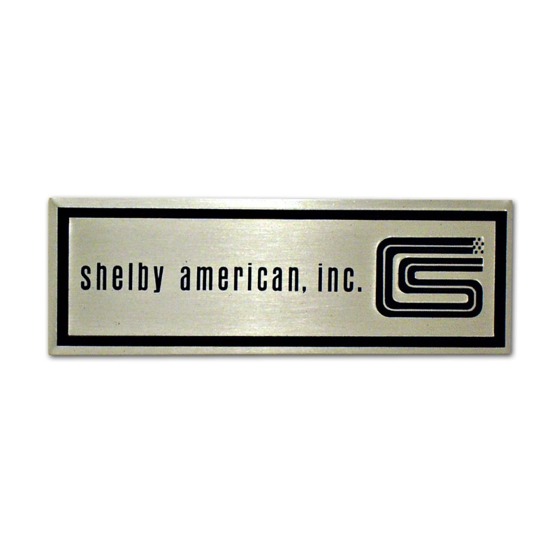 Emblem Einstiegsleiste Shelby (paar) 65-66