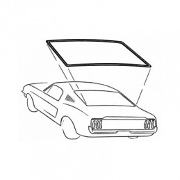 Poetry rear window coupe made in USA 71-73