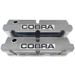 Copertura del villaggio Cobra Silver 289 302 351W (coppia) 64-73