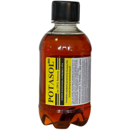 Ensemble bleu 250 ml pour 250 L de carburant