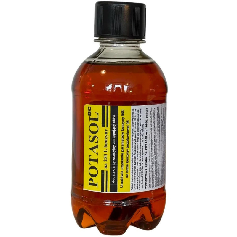 Fuel supplement, replaces the lead 250ml for 250l of fuel Fuel supplement, replaces the lead 250ml for 250l of fuel