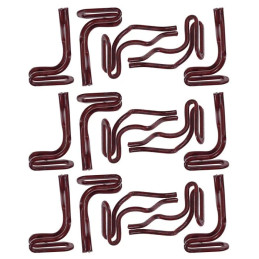 Ensemble de 15 clips de panneau de porte standard 65-68 (69-73)