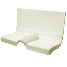 Mustang Fastback rear seat foam kit 65-70